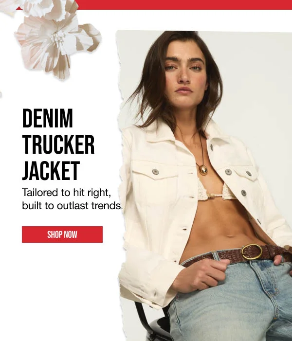 Denim Trucker Jacket Shop Now