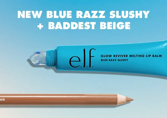 NEW blue razz slushy  + baddest beige