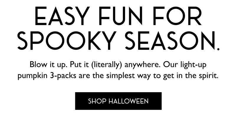 Easy fun for spooky season