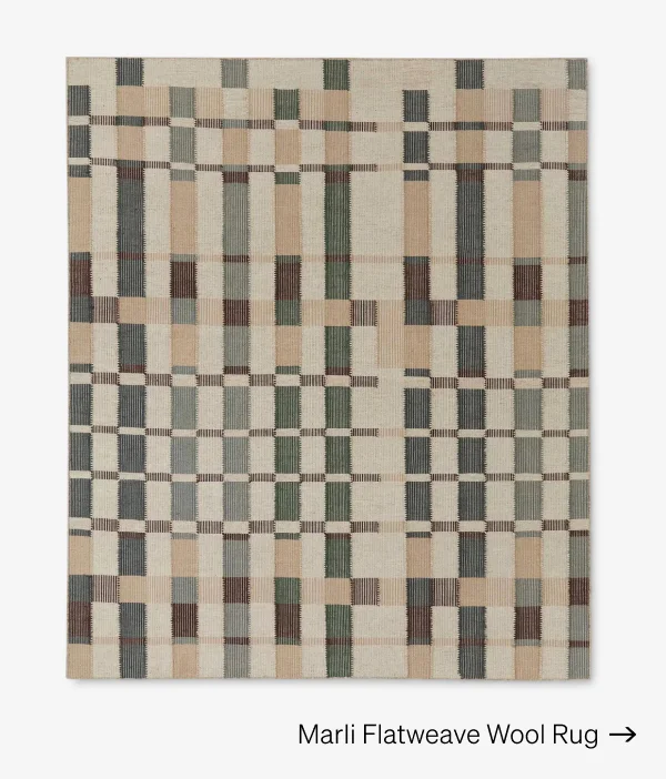 Shop Marli Flatweave Wool Rug