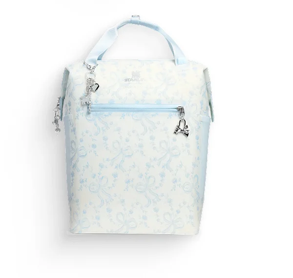 Stanley 1913 x LoveShackFancy Holiday All Day Madeleine Mini Cooler Backpack | 20 Can | 14 QT | 13.2 L