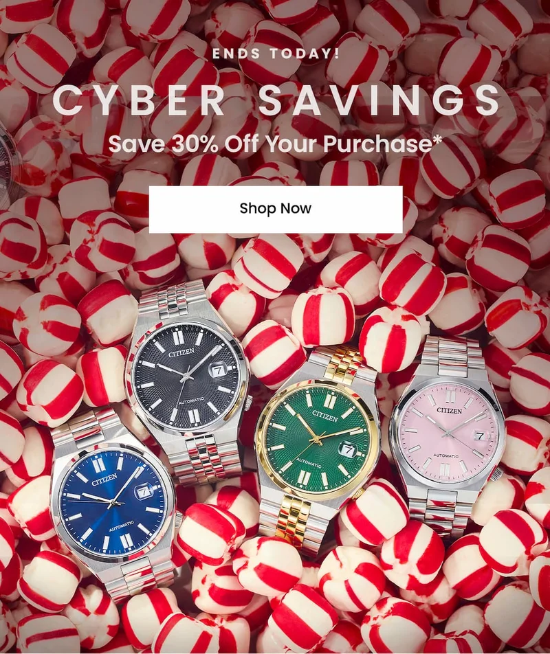 Now – Dec 1  Cyber Savings! Save 30% off your purchase*