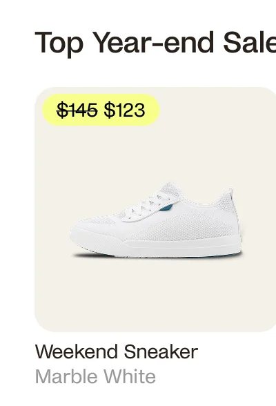 Weekend Sneaker Marble White