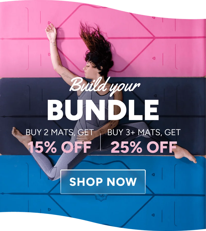 Build your bundle | Buy 2 Mats, get; Buy 3+ Mats, get 15% off 25% off. Shop now