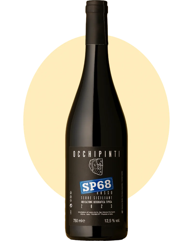 Occhipinti bottle shot.