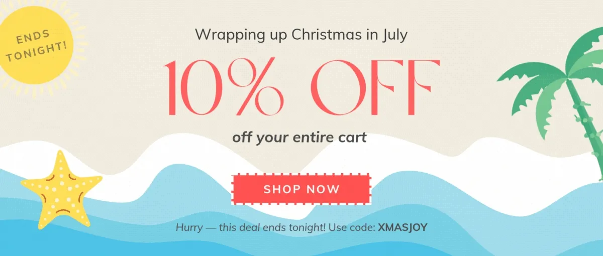 Shop the Christmas in July Collection