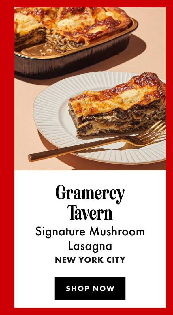 Gramercy Tavern Lasagna
