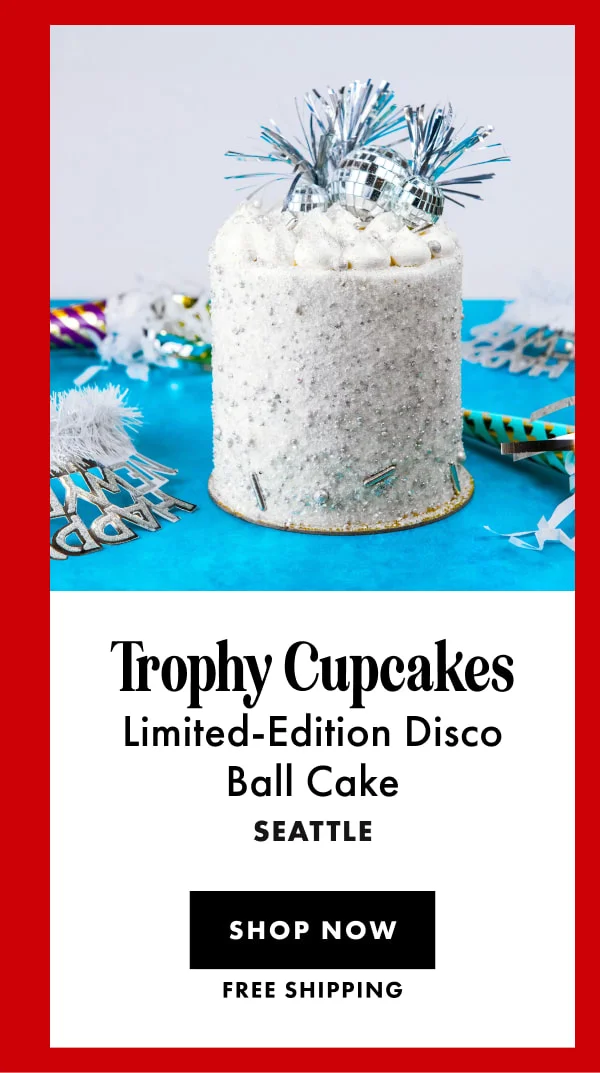 Trophy Cupcakes Disco Ball Cake