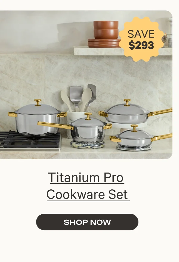 Titanium Pro Cookware Set