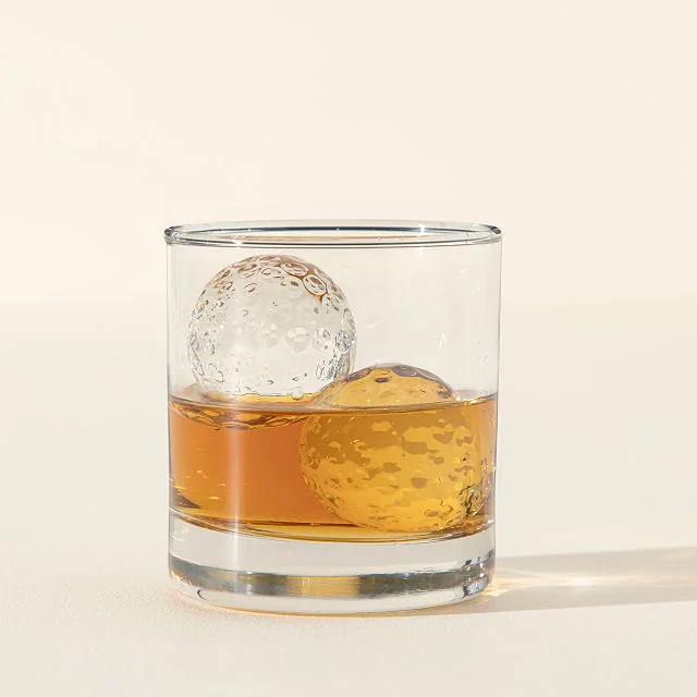 Golf Ball Whiskey Chillers - Set of 2