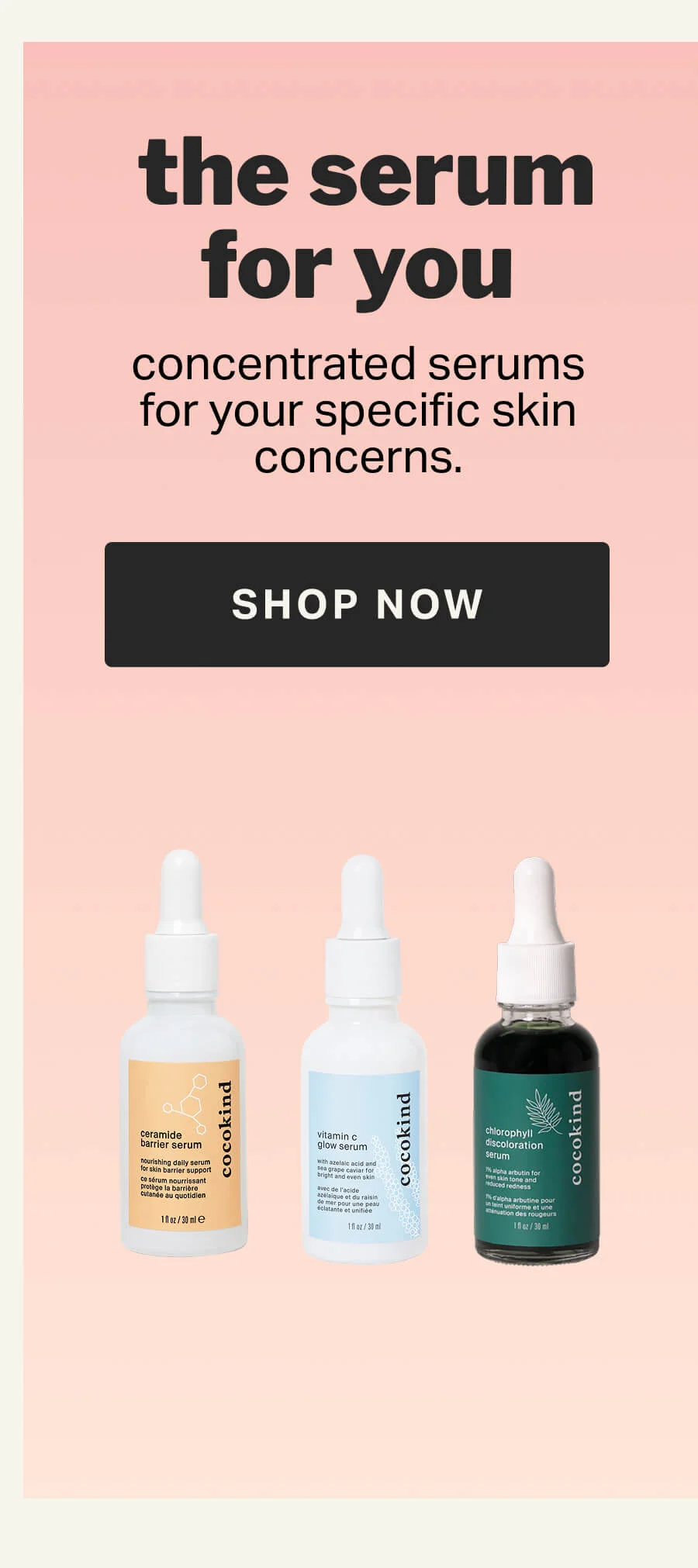 the serum for you