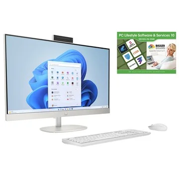 ALL NEW HP 24" All-in-One PC Intel, 8GB RAM 256GB SSD & Voucher
