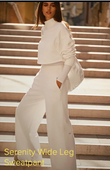 Serenity Wide Leg Sweatpant