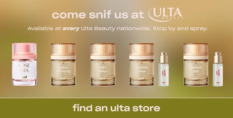 Available at every Ulta Beauty nationwide. Stop by and spray. [Find a store]
