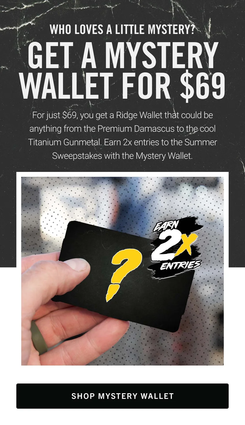 Get a Mystery Wallet For $69
