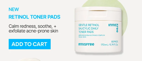 Daily Gentle Retinol Salicylic Toner Pads
