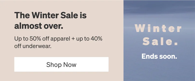 Winter Sale: up to 50% off. Ends soon.