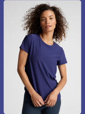 Featherweight Rebalance Tank in Eternal Blue Heather