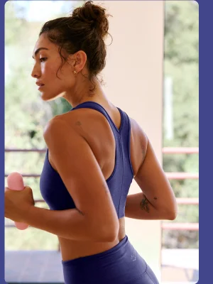 Spacedye Simplicity Bra in Eternal Blue Heather