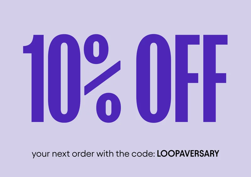 10% off banner