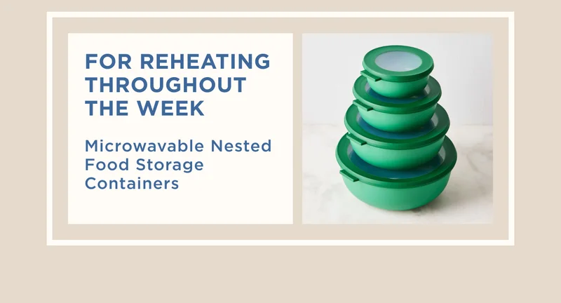 FOR REHEATING THROUGHOUT THE WEEK