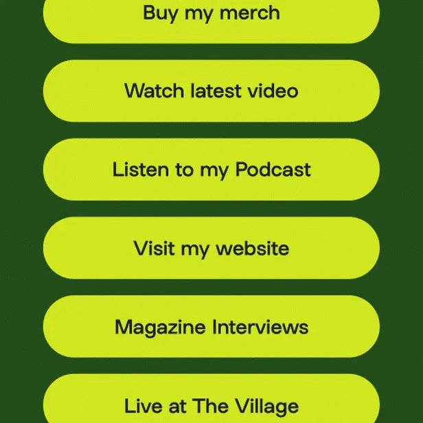 Group your links with Headers