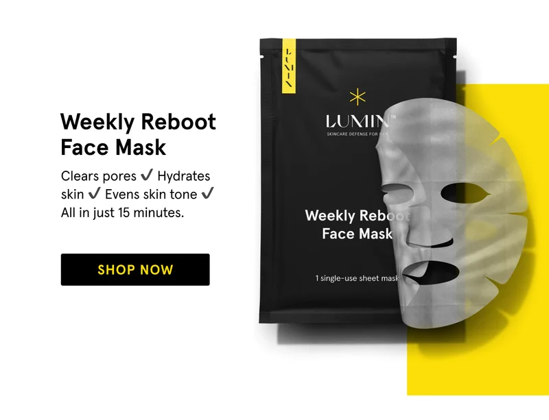 Weekly Reboot Face Mask - SHOP NOW