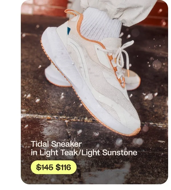 Tidal Sneaker in Light Teak/ Light Sunstone