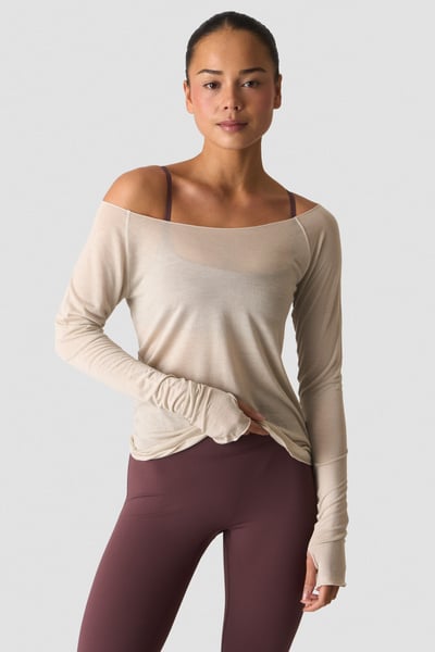 Image of Nimble Thin Long Sleeve Stone Grey