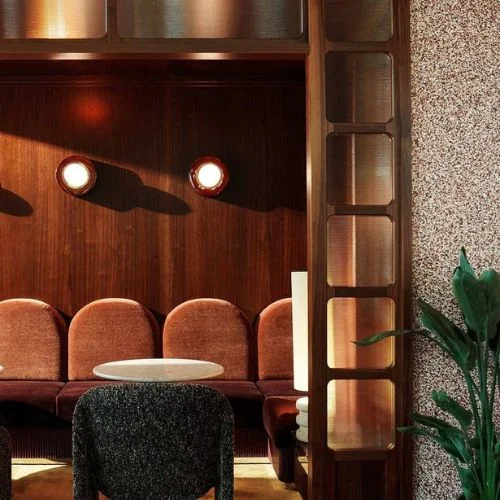 Cosy corner at The Hox, Brussels