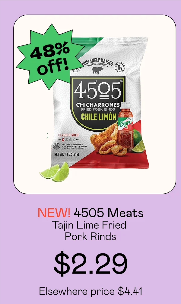 Tajin Lime Fried Pork Rinds