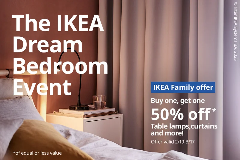 The IKEA Dream Bedroom Event