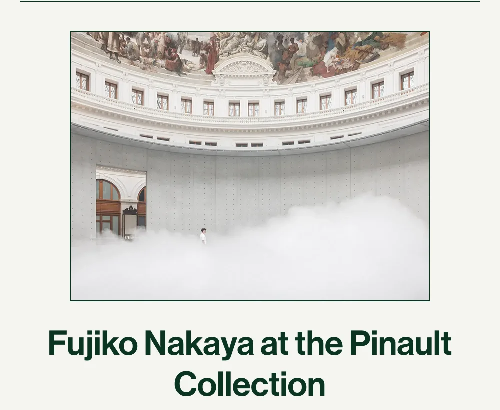 Fujiko Nakaya at the Pinault Collection