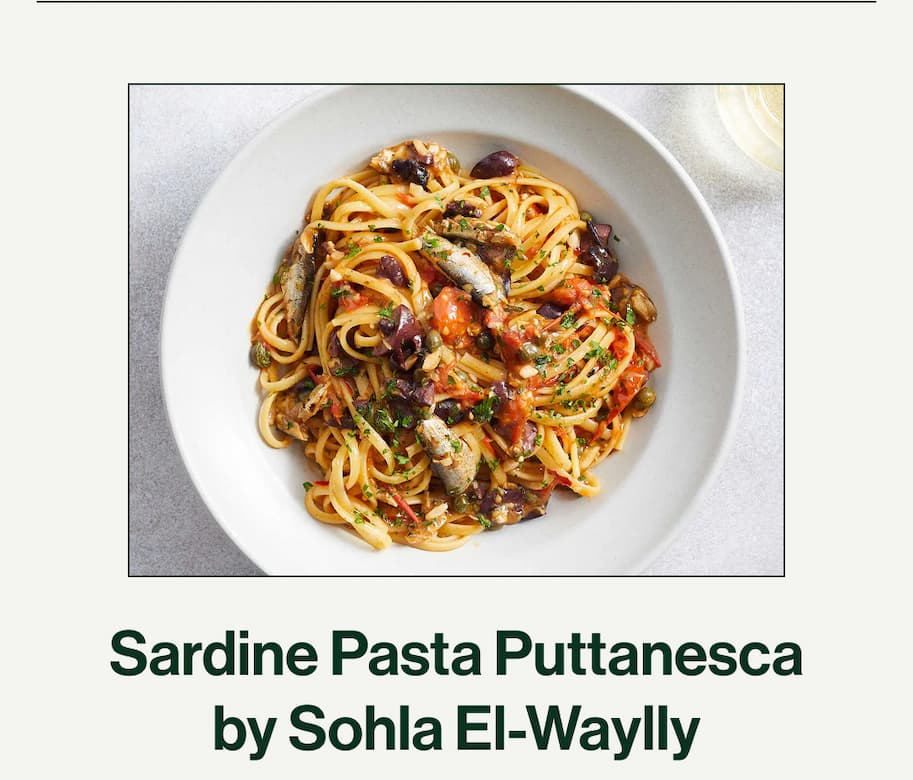 Sardine Pasta Puttanesca