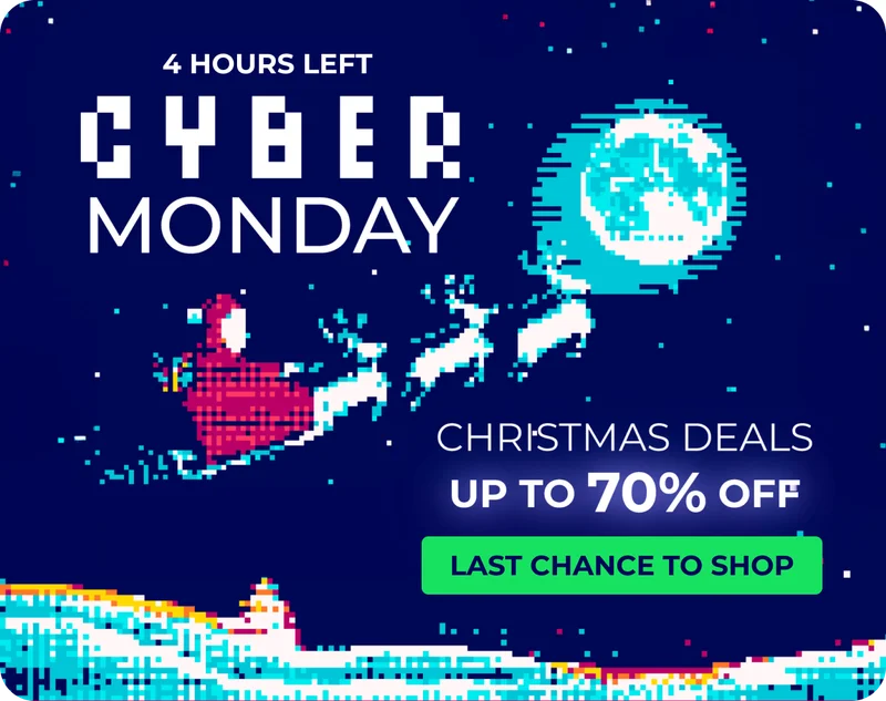 Cyber Monday Christmas deals up to 70% off
