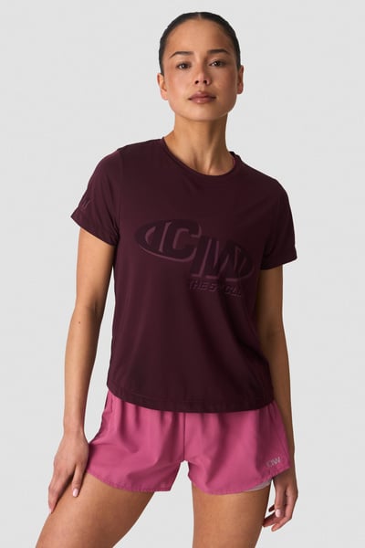 Image of Mirage Cardio T-shirt Maroon Red