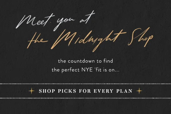 Shop picks for new years