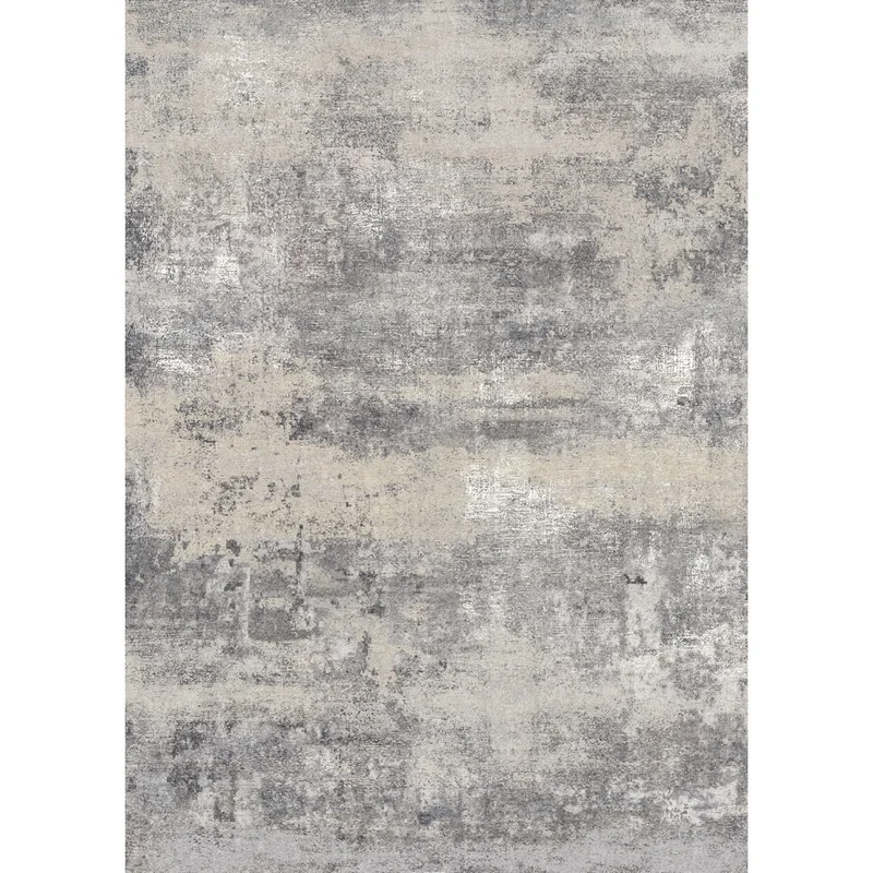 Image of Cloudia Silver Cream Rug