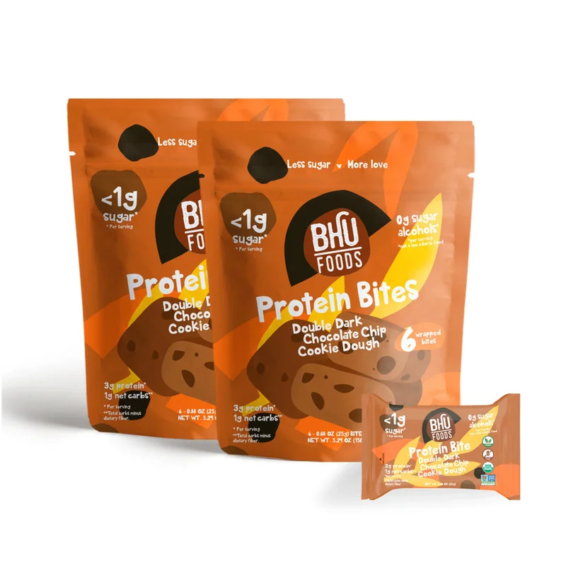 Image of Protein Bites - Double Dark Chocolate Cookie Dough (2-pack)