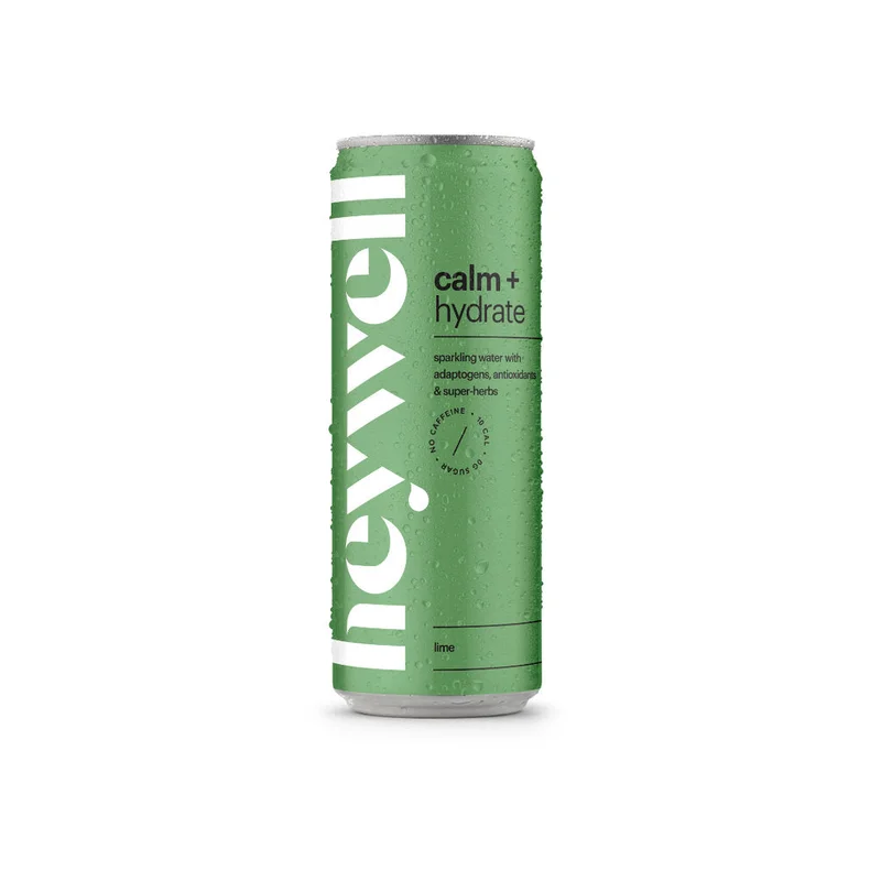 Image of Heywell Calm + Hydrate: Sparkling Lime (12 pack)