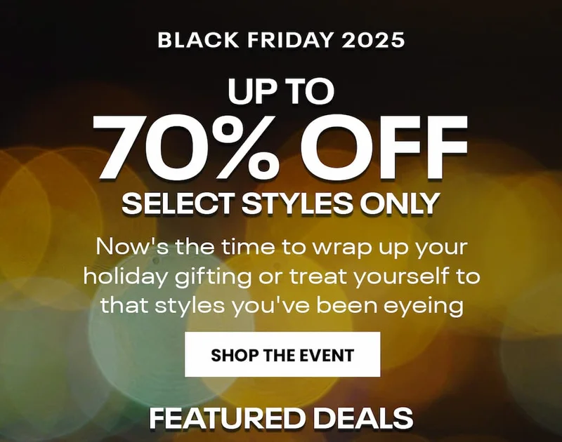UP TO 70% OFF BLACK FRIDAY LAUNCH