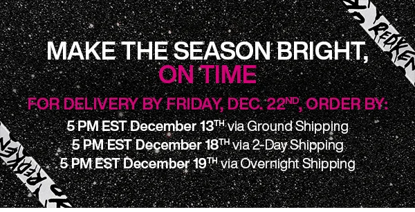 MAKE THE SEASON BRIGHT ON TIME