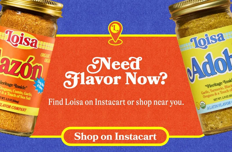 Need flavor now? Find Loisa on Instacart or shop near you. SHOP INSTACART