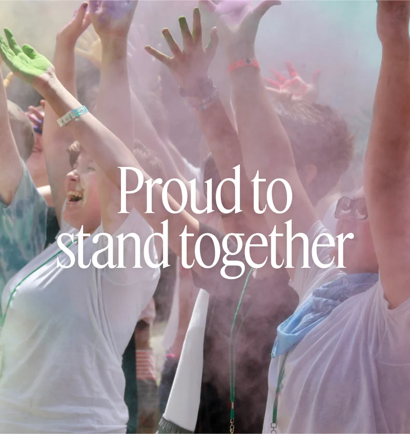 Proud to stand together