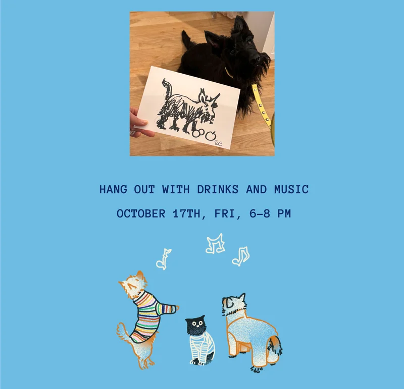Hang outwith drinks and music