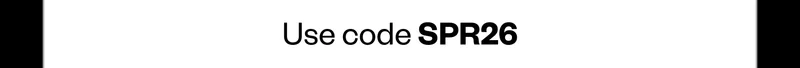 Use code SP26
