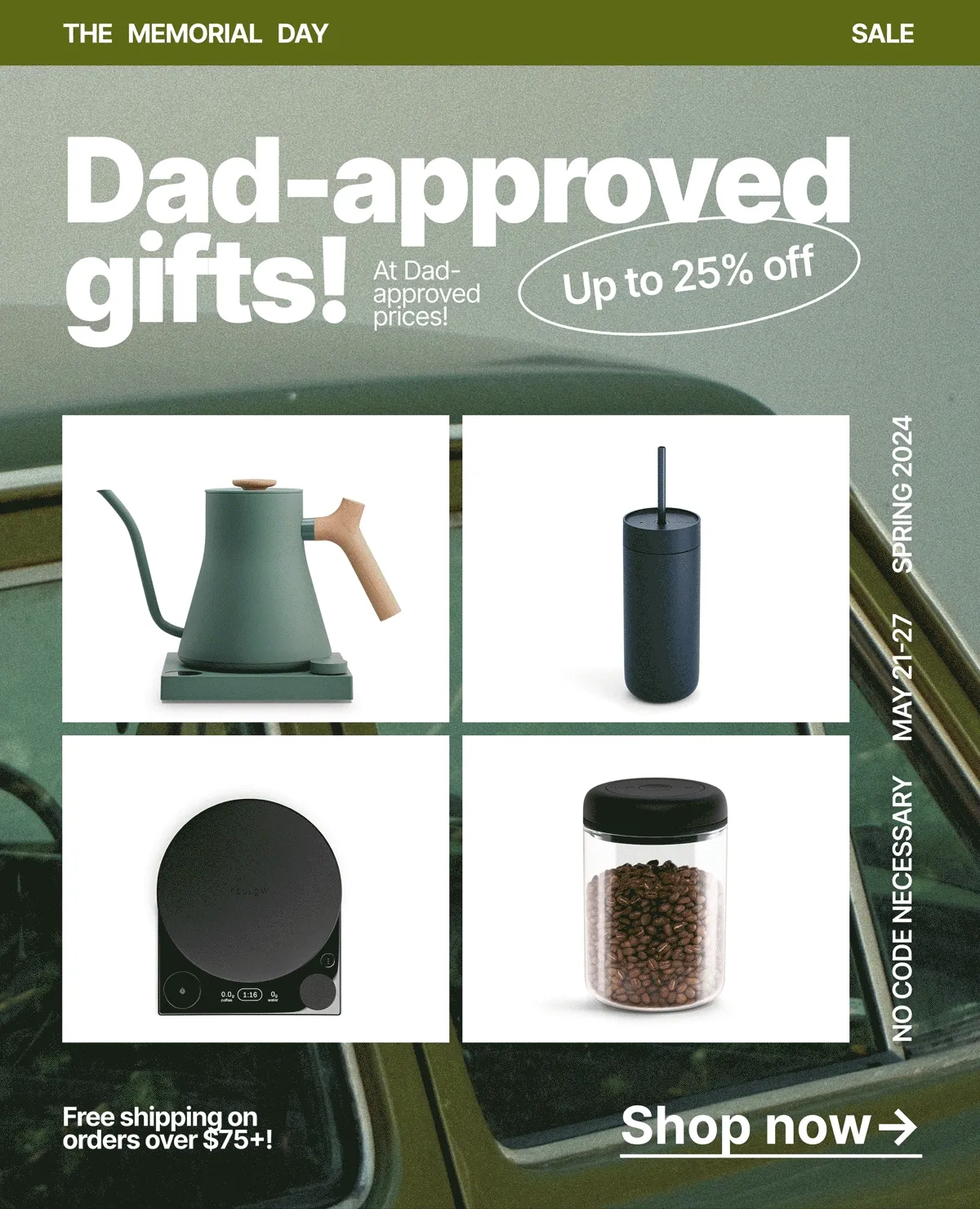 Dad-approved gifts at Dad-approved prices! Up to 25% off - Shop now