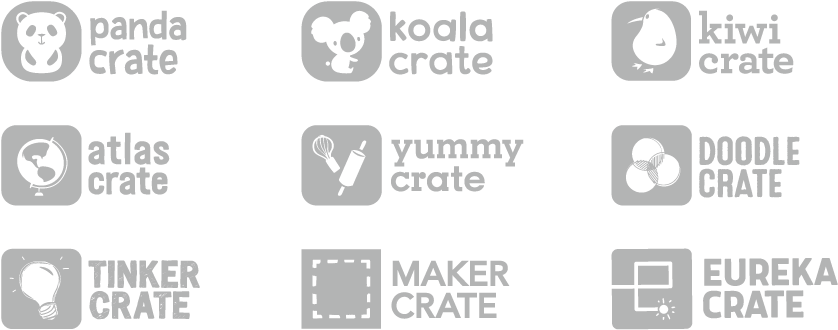 panda - koala - kiwi - atlas - doodle - tinker - eureka - maker - yummy