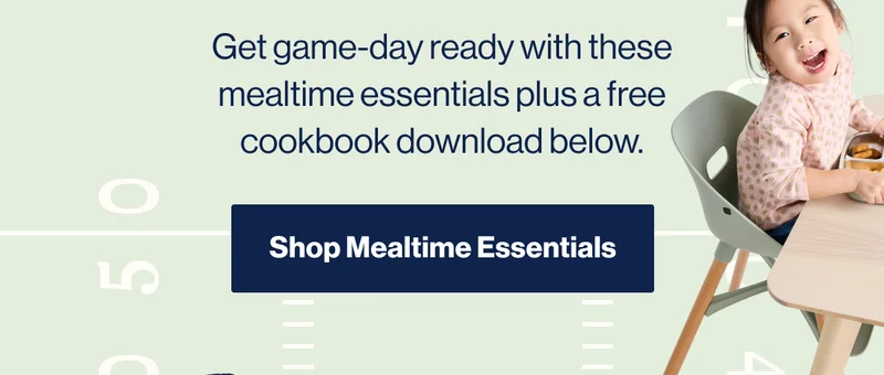 Get game-day ready with these mealtime essentials plus a free cookbook download below.