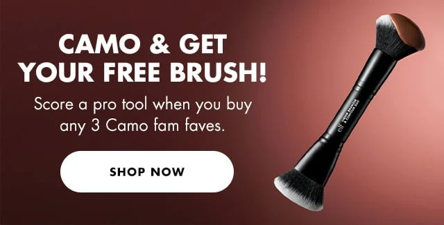 camo & get your free brush